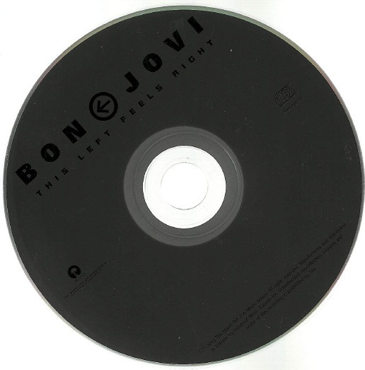 Bon Jovi - This Left Feels Right | Island Records (B000154002) - 3 Bon Jovi - This Left Feels Right | Island Records (B000154002) - 3