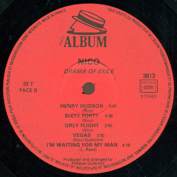 Nico - The Drama Of Exile | Invisible Records (C 3813) - 4 Nico - The Drama Of Exile | Invisible Records (C 3813) - 4