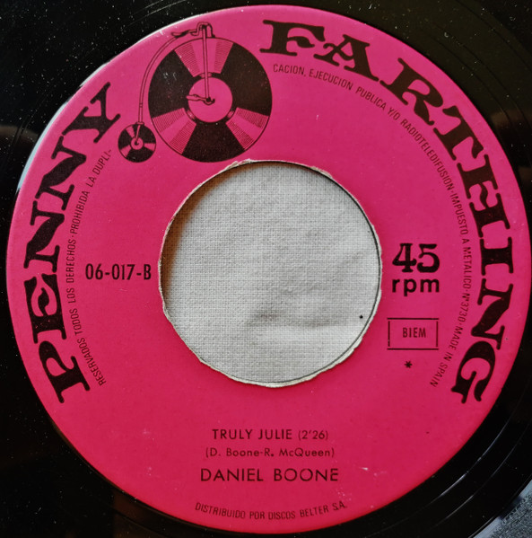 Daniel Boone - Beautiful Sunday | Penny Farthing (06-017) - 4