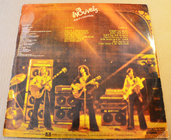Os Incríveis - Isso É A Felicidade | RCA Victor (103.0127) - 3