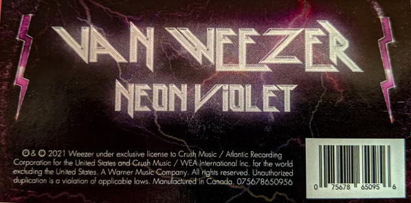 Weezer - Van Weezer | Crush Music (075678650925) - 3 Weezer - Van Weezer | Crush Music (075678650925) - 3