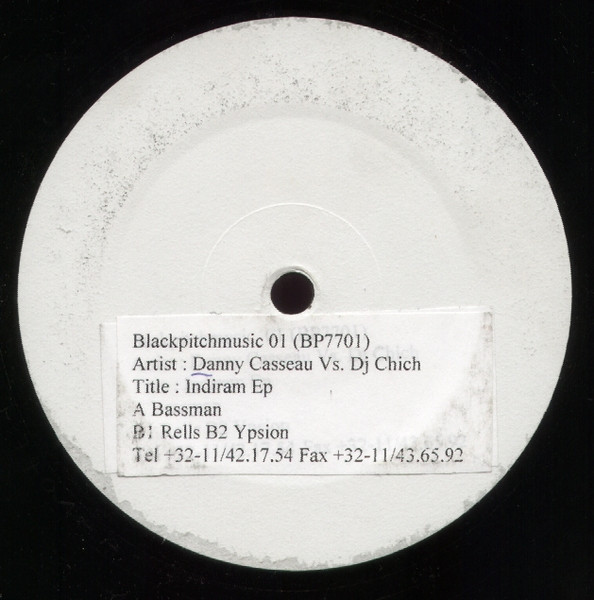 Danny Casseau vs. DJ Chich - Indiram EP | Black Pitch Music (BP7701)