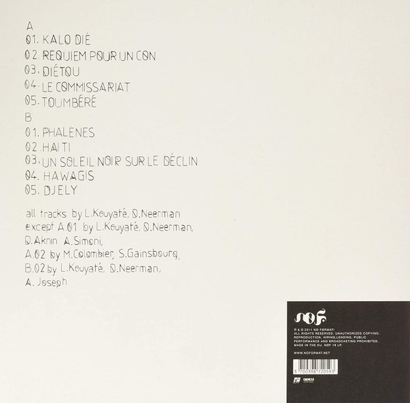 Lansiné Kouyaté - David Neerman - Skyscrapers & Deities | No Format (NØF. 18 LP) - 2 Lansiné Kouyaté - David Neerman - Skyscrapers & Deities | No Format (NØF. 18 LP) - 2