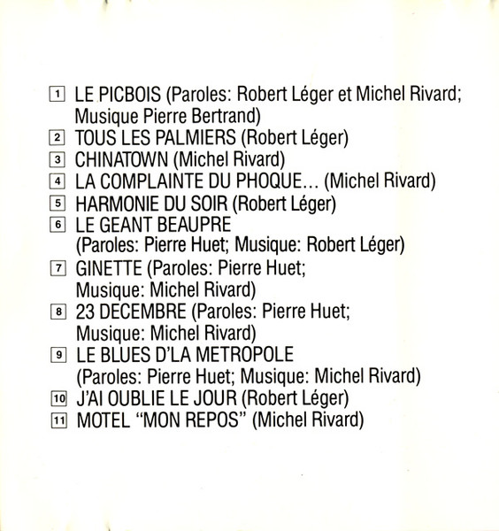 Beau Dommage - Plus De 60 Minutes Avec... Beau Dommage | Capitol Records (C2 48843) - 3