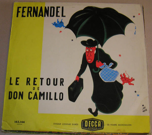 Fernandel - Le Retour De Don Camillo | Disques Decca (163.144)