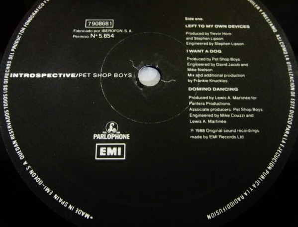 Pet Shop Boys - Introspective | Parlophone (7 90868 1) - 2 Pet Shop Boys - Introspective | Parlophone (7 90868 1) - 2