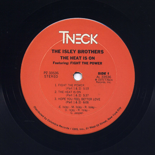 The Isley Brothers - The Heat Is On | T-Neck (PZ 33536) - 4 The Isley Brothers - The Heat Is On | T-Neck (PZ 33536) - 4