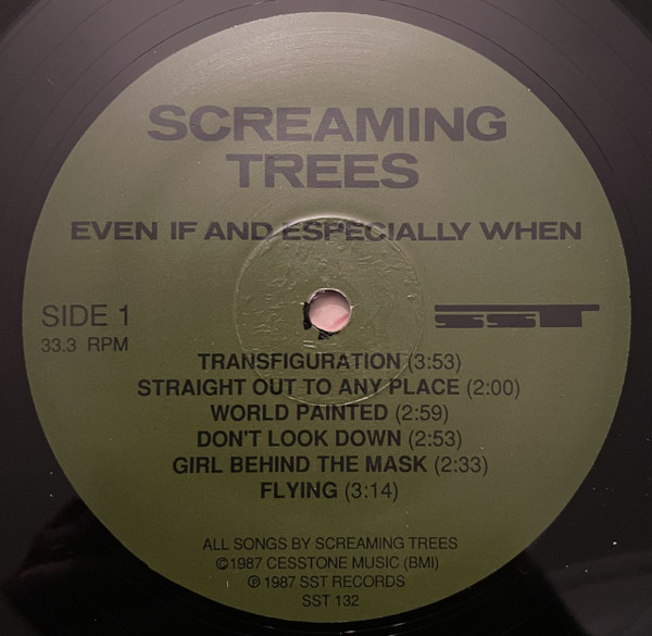 Screaming Trees - Even If And Especially When [Vinyl] | SST Records (SST 132) - 3