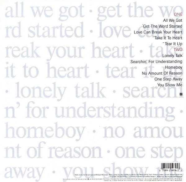 Michael McDonald - Take It To Heart | Reprise Records (1-25979) - 2