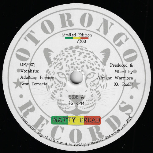 Afrikan Warriors feat. Adelking Farmer , Leon Demaria - Natty Dread | Otorongo Records (001) - 3