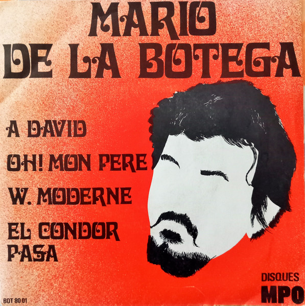 Mario De La Botega - A David | Not On Label (BOT 80 01)