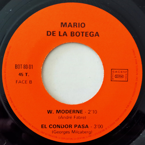 Mario De La Botega - A David | Not On Label (BOT 80 01) - 4 Mario De La Botega - A David | Not On Label (BOT 80 01) - 4