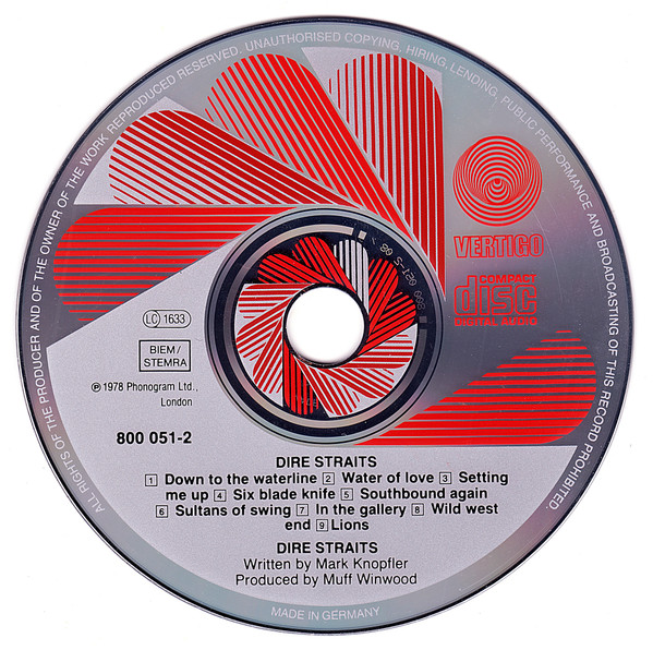 Dire Straits - Dire Straits | Vertigo (800 051-2) - 2