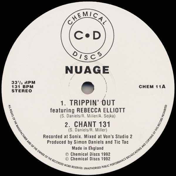 Nuage - Trippin' Out | Chemical Discs (CHEM 11)