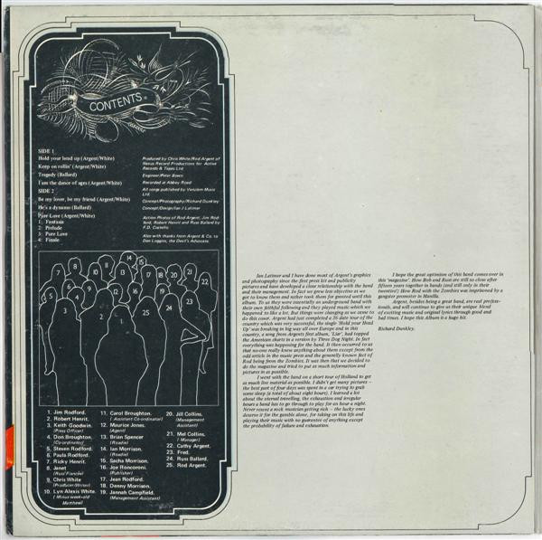 Argent - All Together Now | Epic (EPC 64962) - main