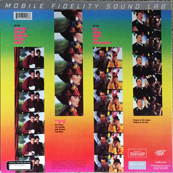 The B-52's - Cosmic Thing | Mobile Fidelity Sound Lab (MOFI 1-023) - 2