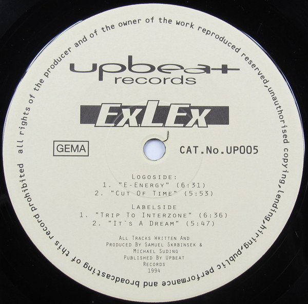 Exlex - E-Energy | Upbeat Records (UP 005)
