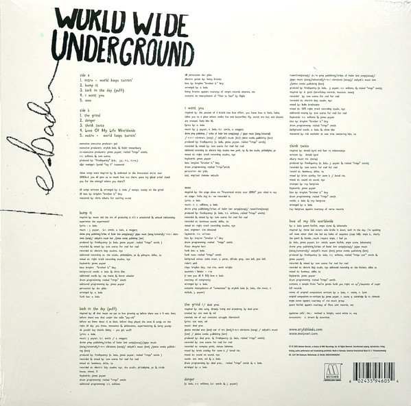 Erykah Badu - Worldwide Underground | Motown (00602435946054)