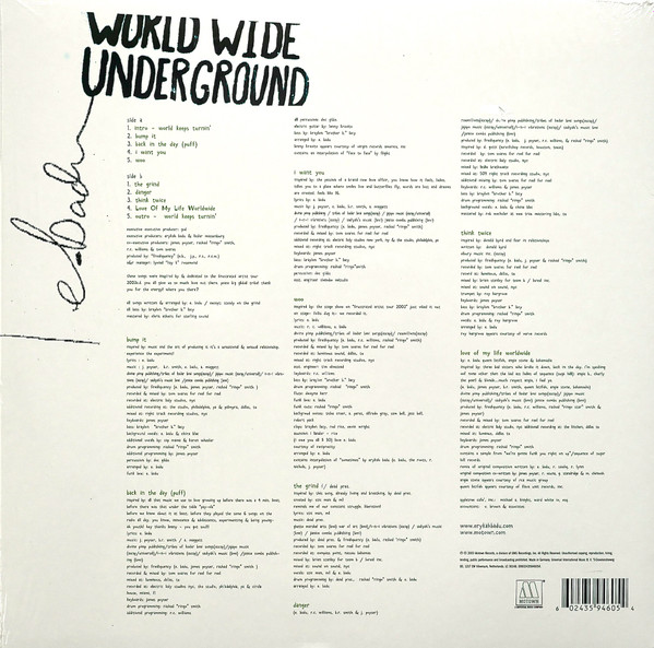 Erykah Badu - Worldwide Underground | Motown (00602435946054) - 2
