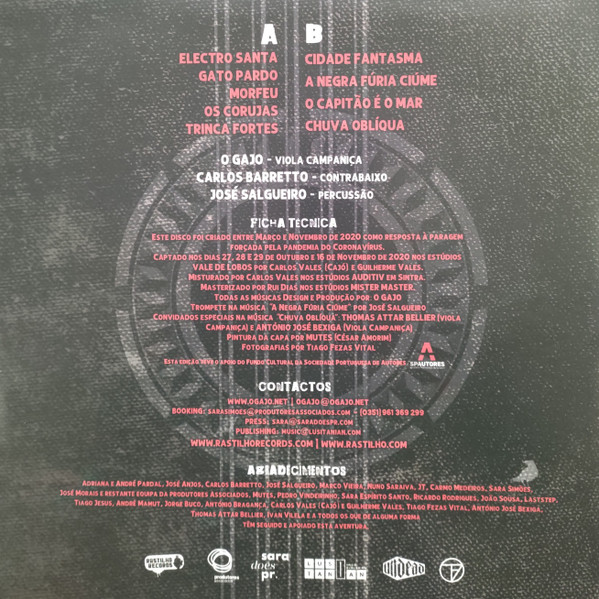 O Gajo - Subterrâneos | Rastilho Records (RASTILHO213LP2021) - 4