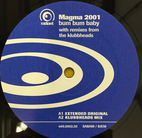 Magma 2001 - Bum Bum Baby | Radiant Records (469.0002.30) - 3 Magma 2001 - Bum Bum Baby | Radiant Records (469.0002.30) - 3