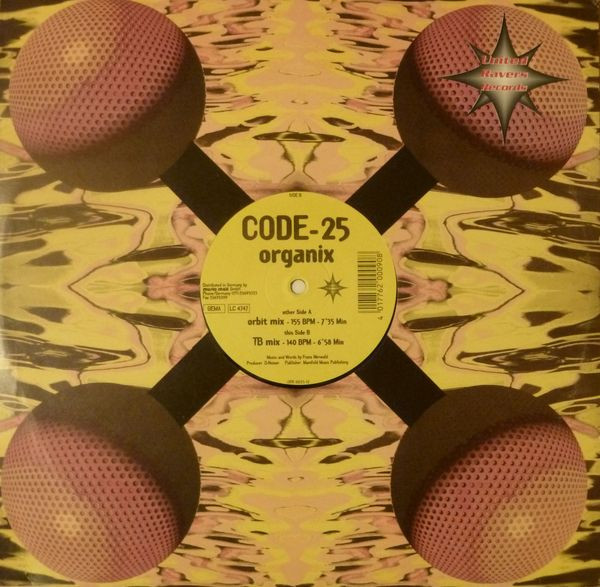 Code-25 - Organix | United Ravers Records (URR 025)