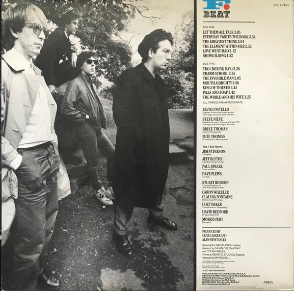 Elvis Costello & The Attractions - Punch The Clock | F-Beat (VPL1 7461) - 2 Elvis Costello & The Attractions - Punch The Clock | F-Beat (VPL1 7461) - 2