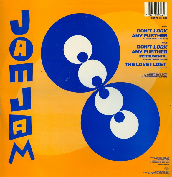 Jam Jam - Don't Look Any Further | Champion (CHAMP 12-236) - 2