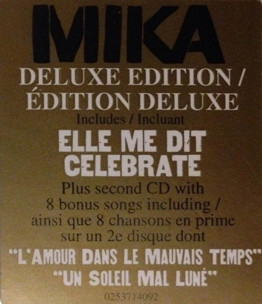 MIKA - The Origin Of Love (2CD - Deluxe Edition) [CD] | Island Records Group (0253714092) - 3