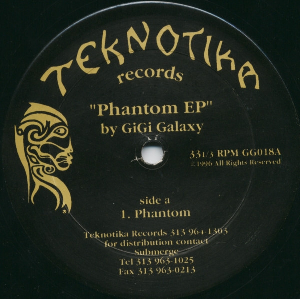 Gigi Galaxy - Phantom EP | Teknotika Records (GG018) - main Gigi Galaxy - Phantom EP | Teknotika Records (GG018) - main