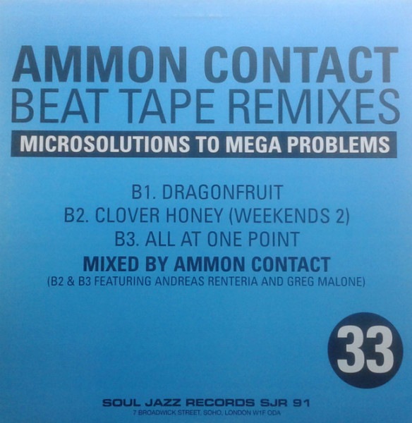 AmmonContact - Beat Tape Remixes | Microsolutions To Megaproblems (SJR 091-12) - 2