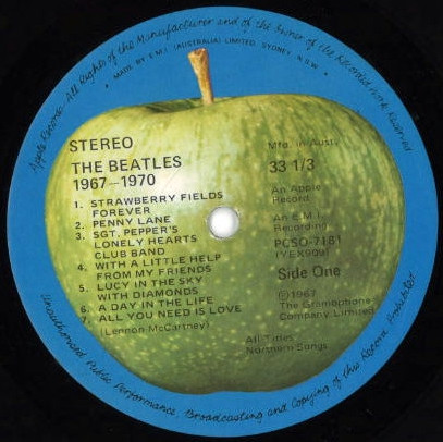 The Beatles - 1967-1970 | Apple Records (PCSO-7181 / 2) - 4 The Beatles - 1967-1970 | Apple Records (PCSO-7181 / 2) - 4