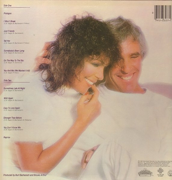 Carole Bayer Sager - Sometimes Late At Night | The Boardwalk Entertainment Co (NB1 33237) - 2 Carole Bayer Sager - Sometimes Late At Night | The Boardwalk Entertainment Co (NB1 33237) - 2
