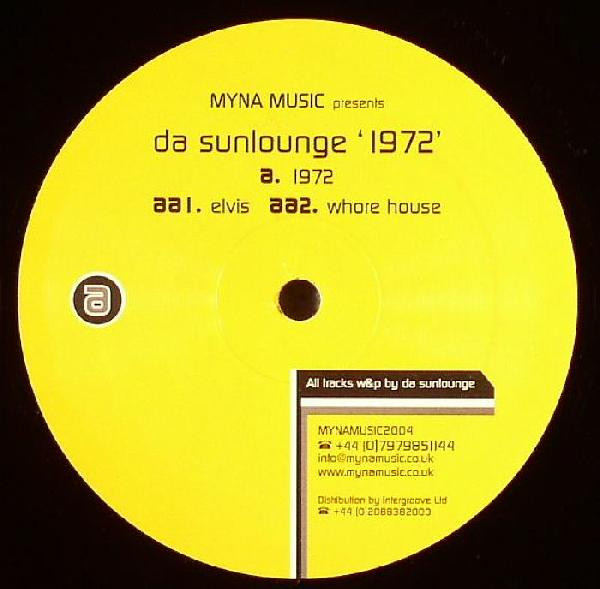 Da Sunlounge - 1972 | Myna (MYNA 022) - main