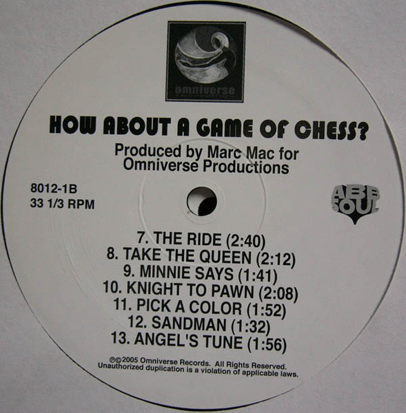 Marc Mac - How About A Game Of Chess? | ABB Soul (8012-1) - 3 Marc Mac - How About A Game Of Chess? | ABB Soul (8012-1) - 3