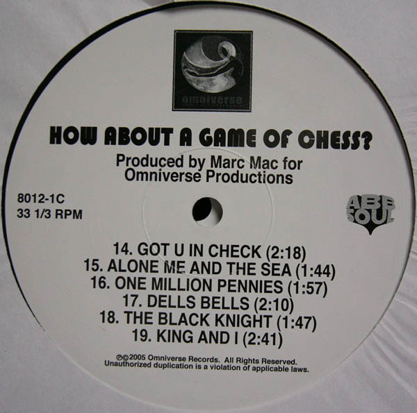 Marc Mac - How About A Game Of Chess? | ABB Soul (8012-1) - 4 Marc Mac - How About A Game Of Chess? | ABB Soul (8012-1) - 4