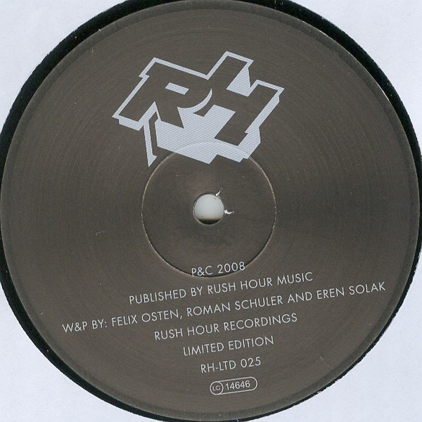 Pied Plat - Ode To Ede | Rush Hour (RH-LTD 025) - 2