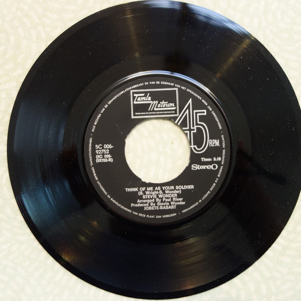 Stevie Wonder - If You Really Love Me | Tamla Motown (5C 006-92.752) - 4 Stevie Wonder - If You Really Love Me | Tamla Motown (5C 006-92.752) - 4