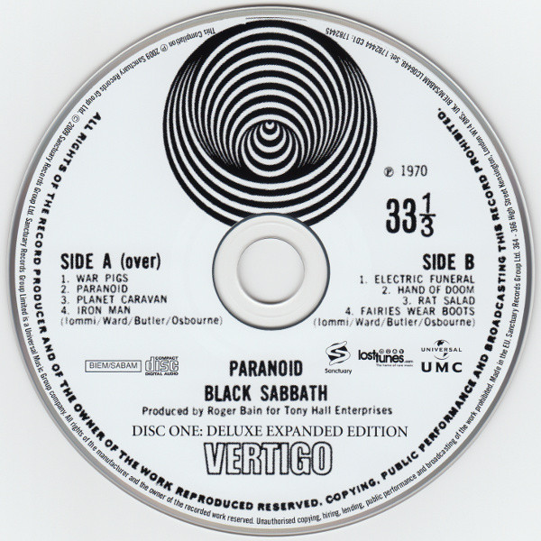 Black Sabbath - Paranoid | Sanctuary (1782444) - 4 Black Sabbath - Paranoid | Sanctuary (1782444) - 4