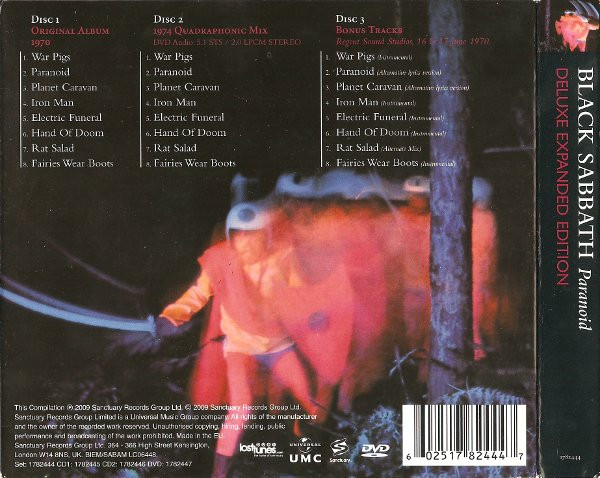 Black Sabbath - Paranoid | Sanctuary (1782444) - 3 Black Sabbath - Paranoid | Sanctuary (1782444) - 3