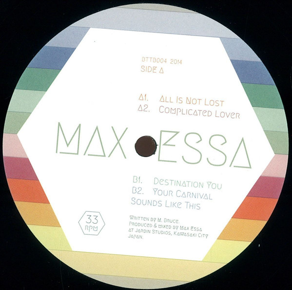 Max Essa - Your Carnival Sounds Like This EP | Back To The Balearics (BTTB004) - main Max Essa - Your Carnival Sounds Like This EP | Back To The Balearics (BTTB004) - main
