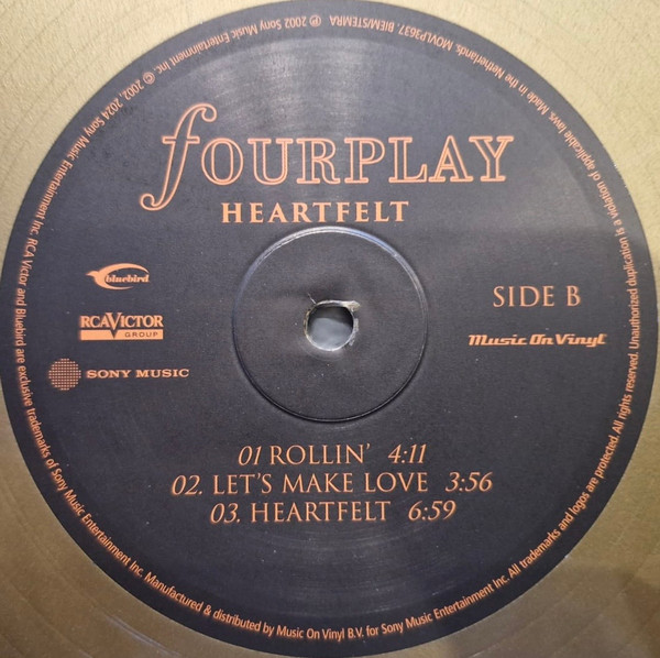 Fourplay - Heartfelt | Music On Vinyl (MOVLP3647) - 4