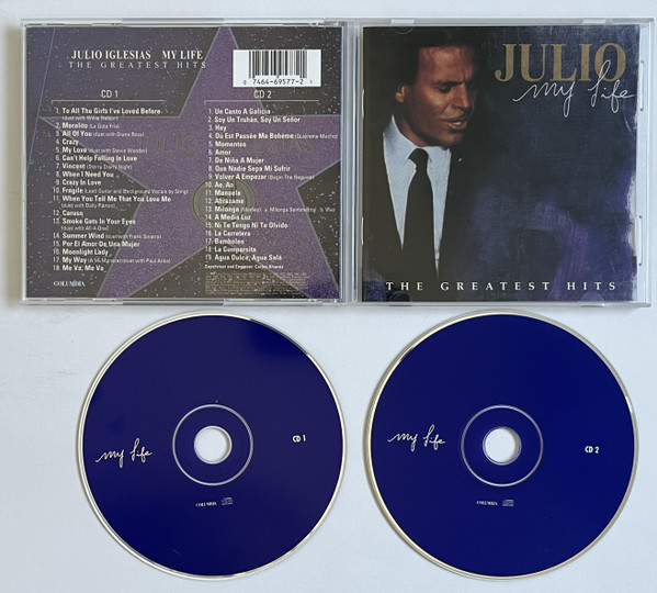 Julio Iglesias - My Life (The Greatest Hits) | Columbia (C2K 69577)