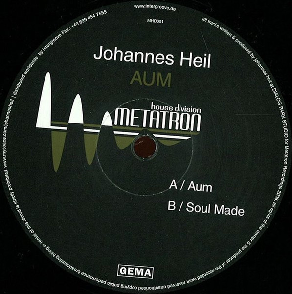 Johannes Heil - Aum | Metatron House Division (MHD001) - main