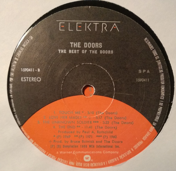 The Doors - The Best Of The Doors | Elektra (1590403) - 4