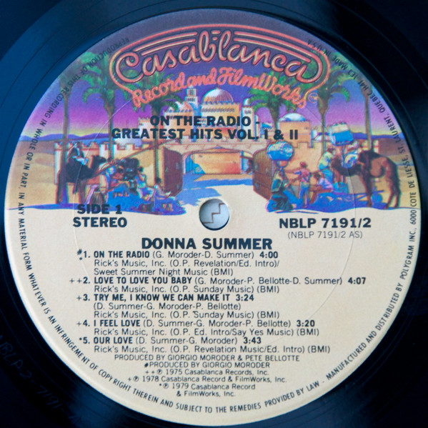 Donna Summer - On The Radio - Greatest Hits Volumes I & II | Casablanca (NBLP-7191/2) - 3 Donna Summer - On The Radio - Greatest Hits Volumes I & II | Casablanca (NBLP-7191/2) - 3