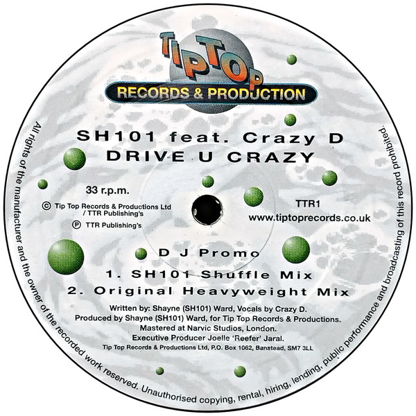 Various - Drive You Crazy / The Score | Tip Top Records (TTR1) Various - Drive You Crazy / The Score | Tip Top Records (TTR1)