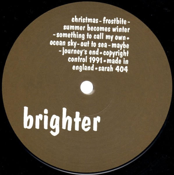 Brighter - Laurel | Sarah Records (sarah 404) - 3 Brighter - Laurel | Sarah Records (sarah 404) - 3