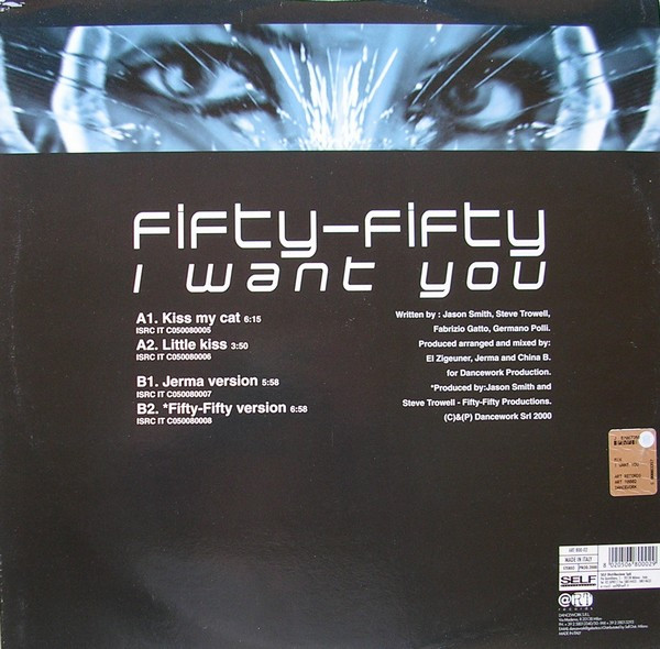 Fifty Fifty - I Want You | Art Records (ART 800-02) - 2 Fifty Fifty - I Want You | Art Records (ART 800-02) - 2