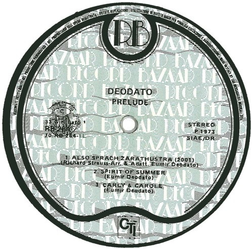 Eumir Deodato - Prelude | Record Bazaar (RB 264)